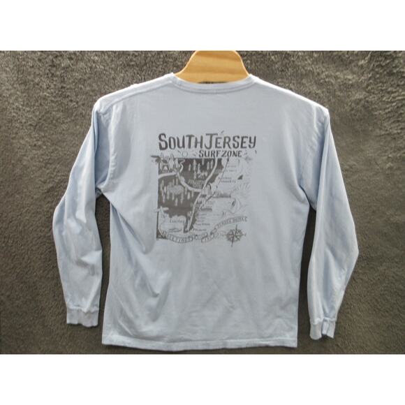 SURFER'S SUPPLIES South Jersey Surf Zone Men's XXL Long Sleeve T-shirt - Picture 1 of 15